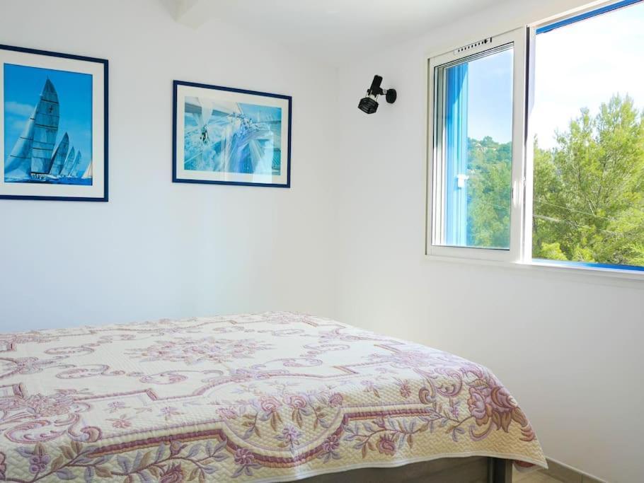 Maisonnette Avec Vue Sur La Mer Exceptionnelle Carqueiranne Exterior foto