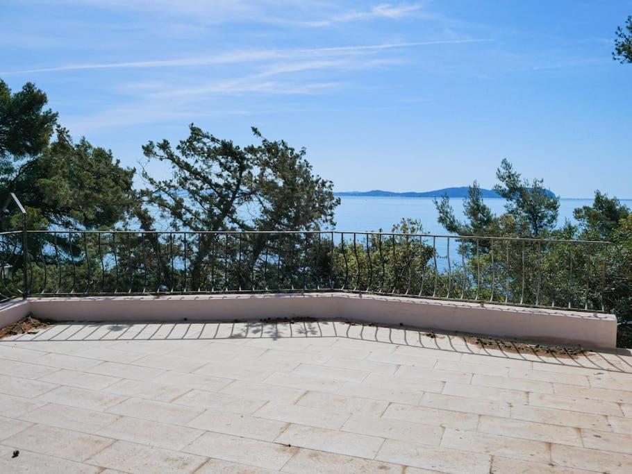 Maisonnette Avec Vue Sur La Mer Exceptionnelle Carqueiranne Exterior foto